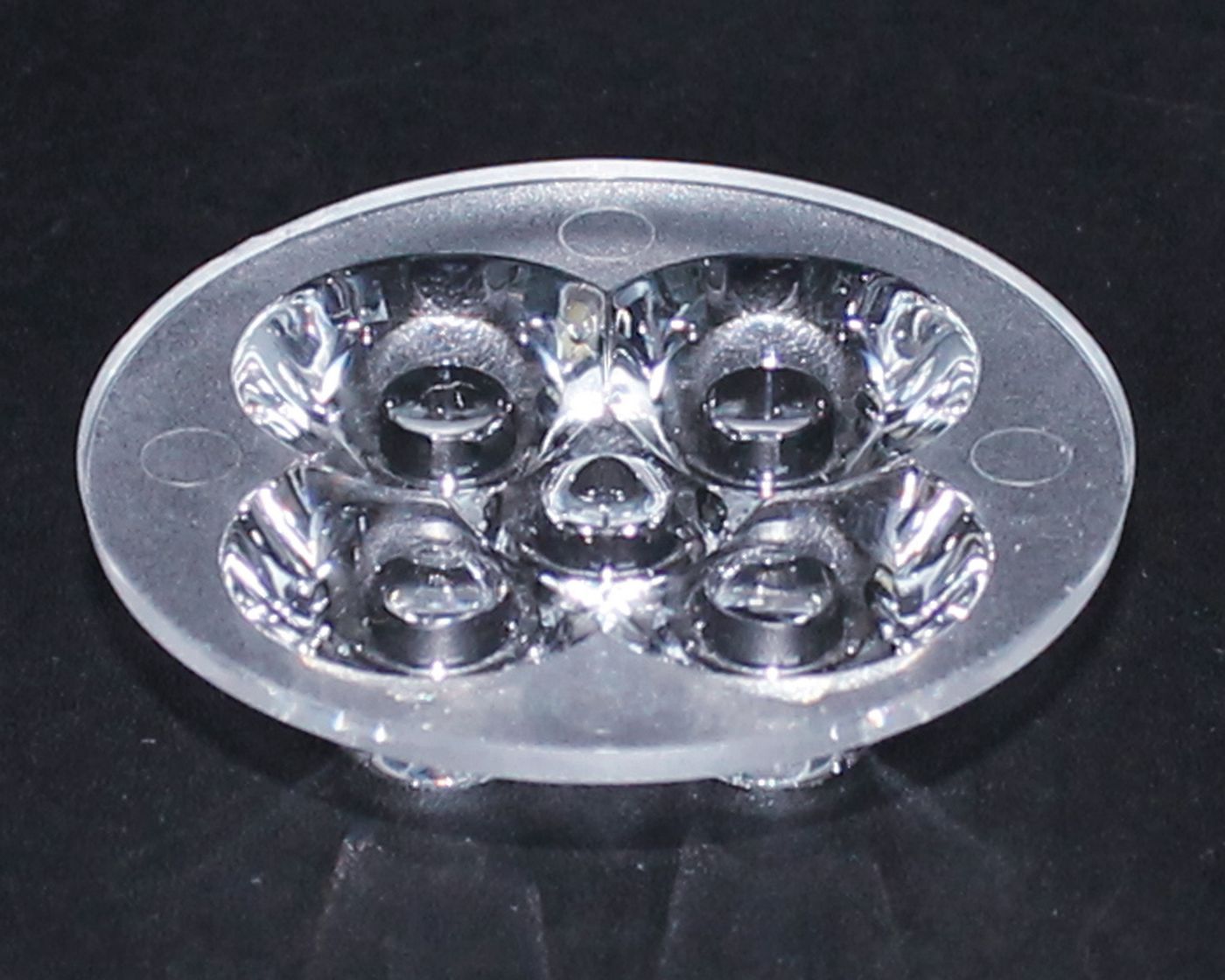 led透镜,光学透镜,天花灯连体透镜.XJ-42-5合1沙面