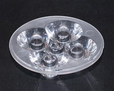 led透镜,大功率led透镜,连体透镜,XJ42-5合1光面 led透镜,大功率led透镜,连体透镜,XJ42-5合1光面